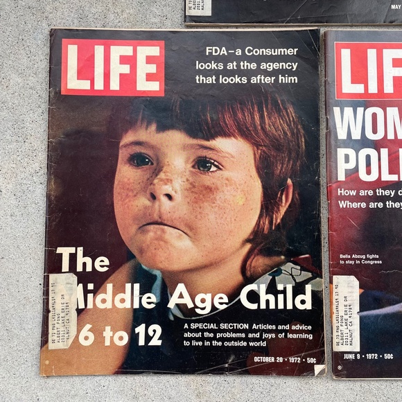 Vintage Life Magazines 1972 women and kids - Picture 2 of 11